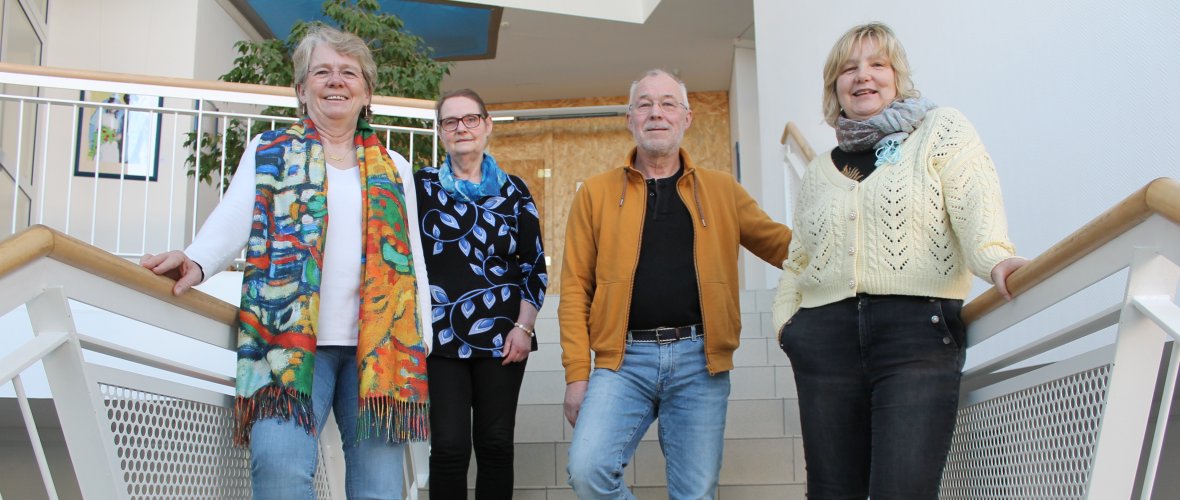 Angela Beck-Terboven, Elke Huber, Harry Beck und Sandra Arich