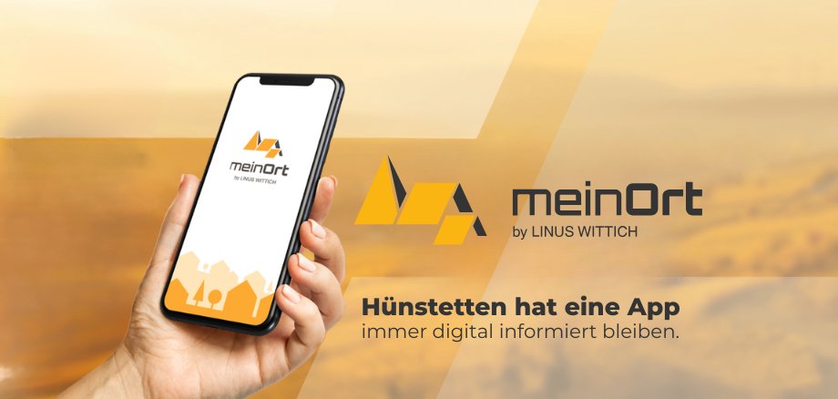 Hünstetten hat eine App - meinOrt App