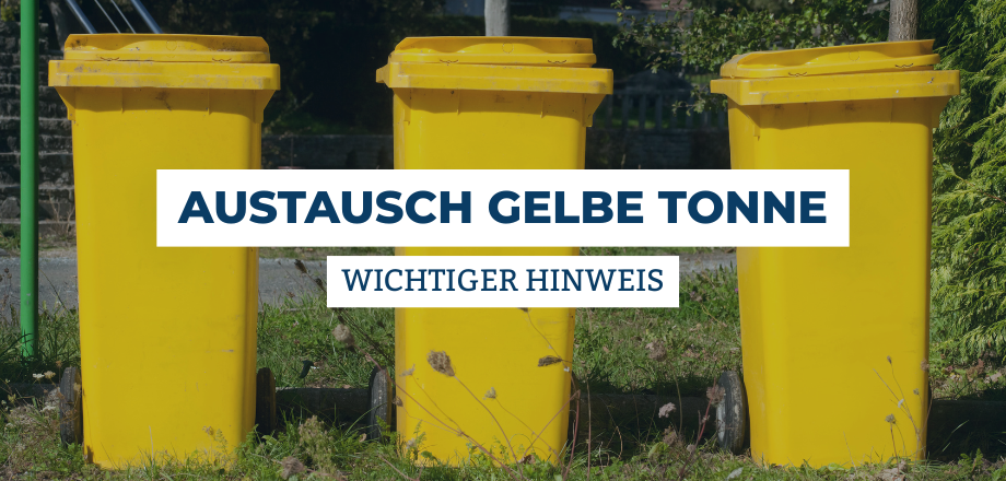 Website News - Gelbe Tonne