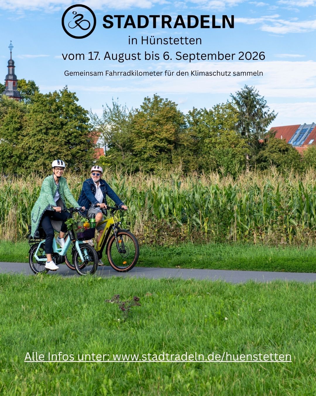 Gemeinsam Fahrradkilometer für den Klimaschutz sammeln