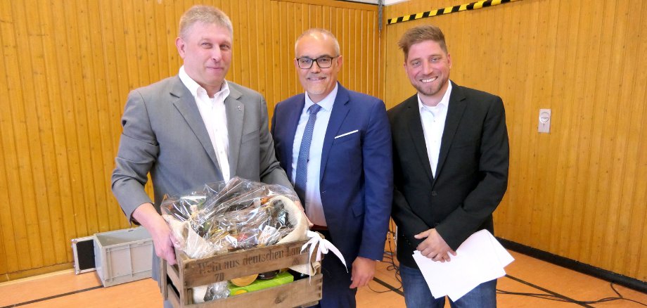 Amtseinführung Jan Kraus - Präsentübergabe