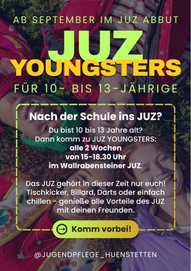 JUZ Youngsters - Flyer A5 - 2